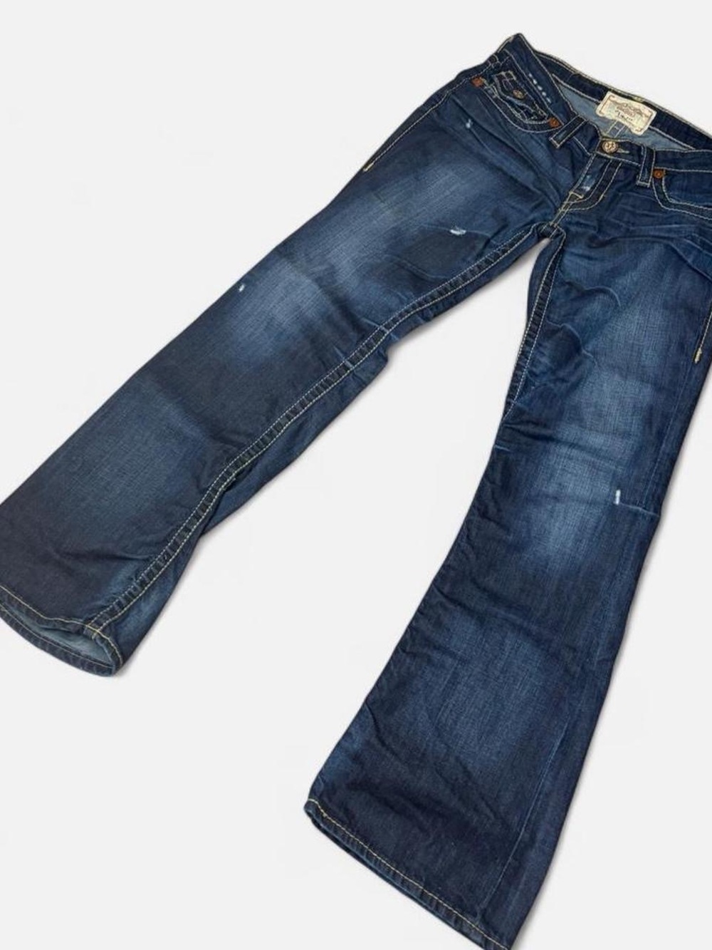 Big Star Bootcut Jeans in Dark Blue Wash